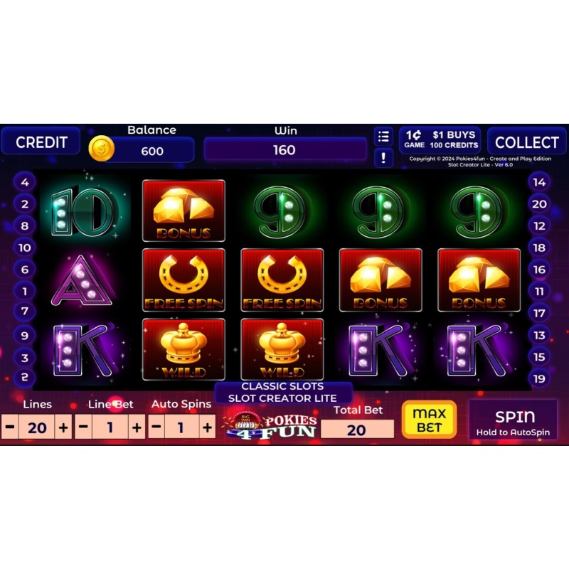 Classic Slots - Slot Creator Lite - Create and Play - Pokies Arcade Pc - Win 10, 11