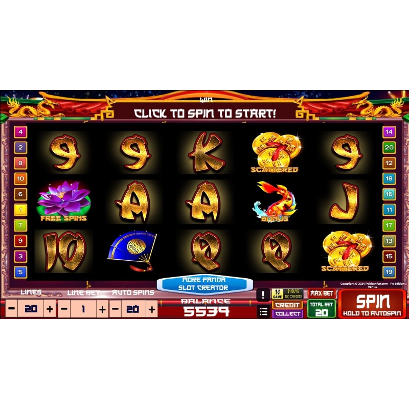 More Panda - Slot Creator - Create and Play and Share - Pokies Arcade Pc - Win 10, 11