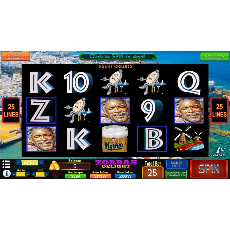 Zorbas Delight Slots - Slots Pokies Arcade PC Digital Download - Win 10, 11