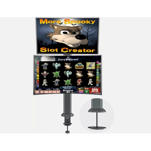 Dual Monitor Articulating Desk Mount Arm Stand - Vertical Stack Screen