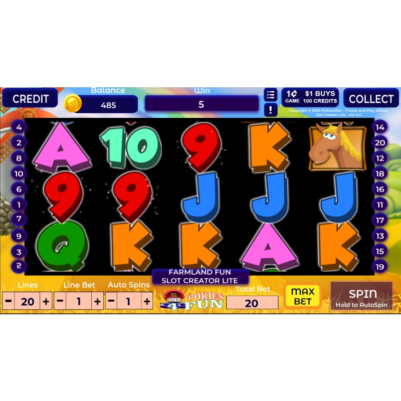 Slot Creator Lite - 11 Games Pack - Pokies Arcade - Pokies Arcade Pc - Win 10, 11