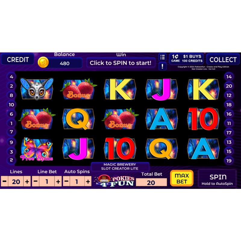 Slot Creator Lite - 11 Games Pack - Pokies Arcade - Pokies Arcade Pc - Win 10, 11