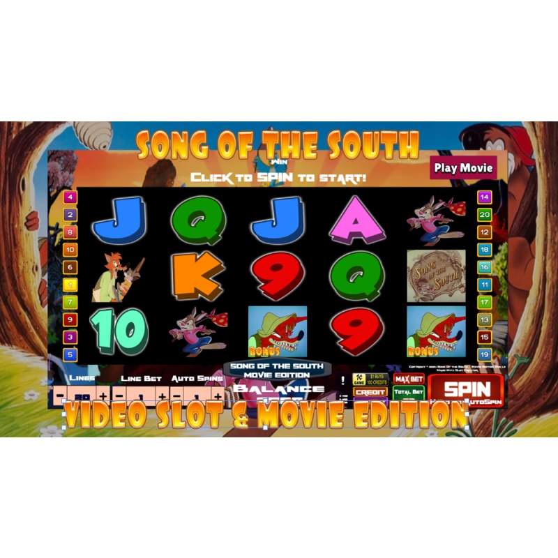 Song Of The South - Video Slot & Exclusive Movie Edition - Android & Pc Bundle