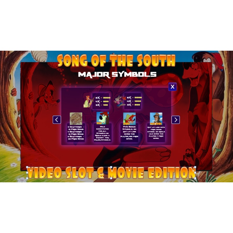 Song Of The South - Video Slot & Exclusive Movie Edition - Android Pokies USB