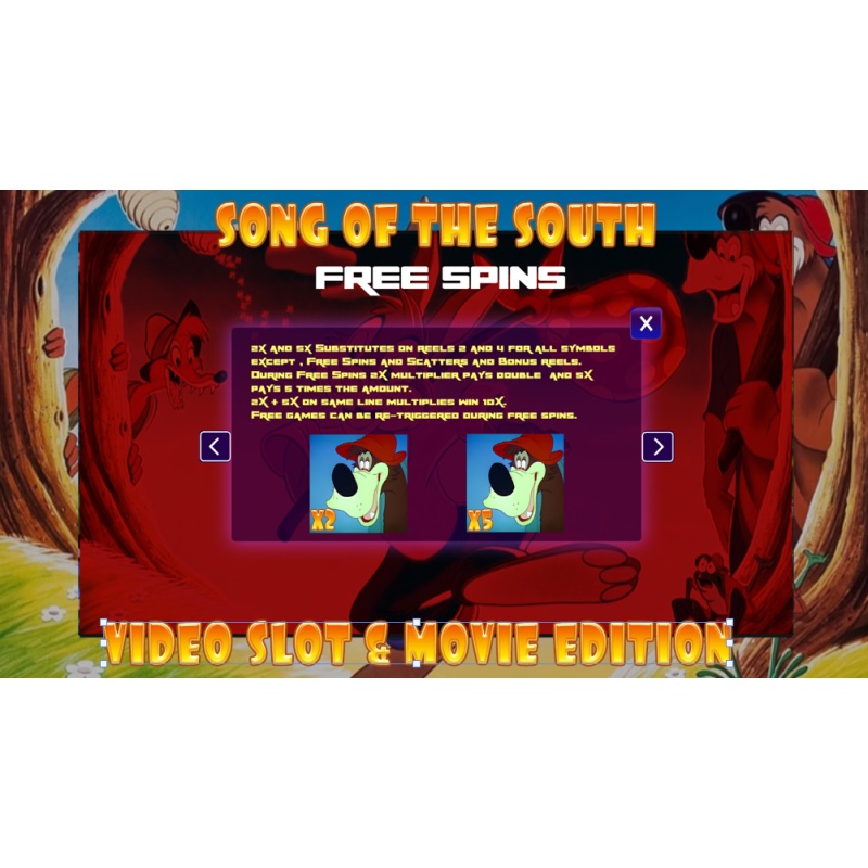 Song Of The South - Video Slot & Exclusive Movie Edition - Android Pokies USB